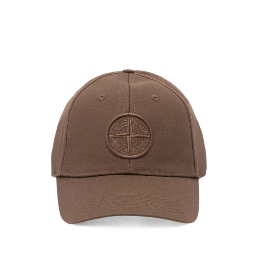 Stone Island Brown Hats Men